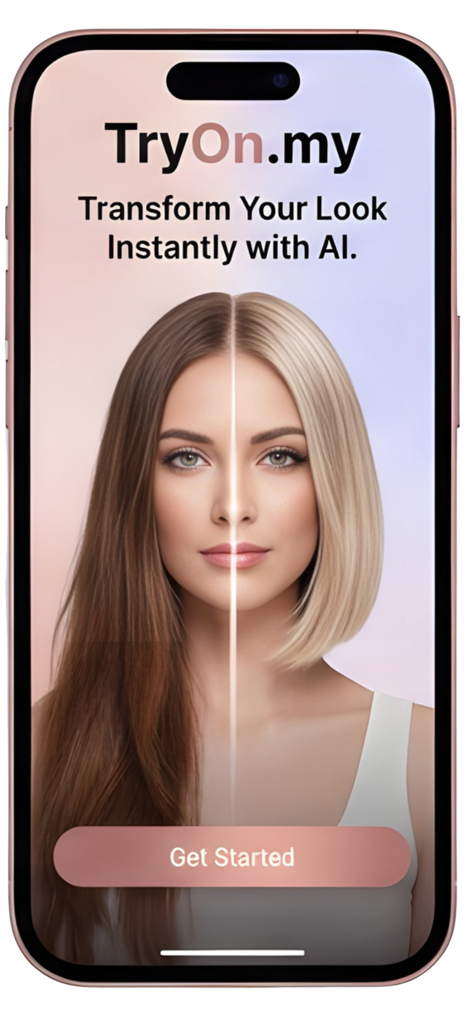 tryon.my app preview on iPhone