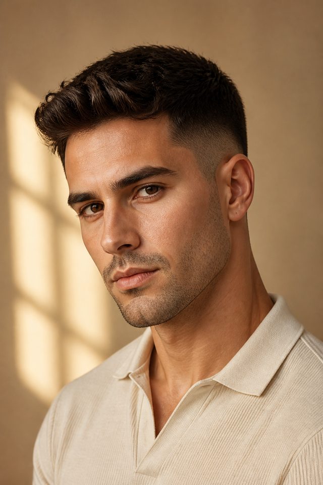 Drop Fade hairstyle preview