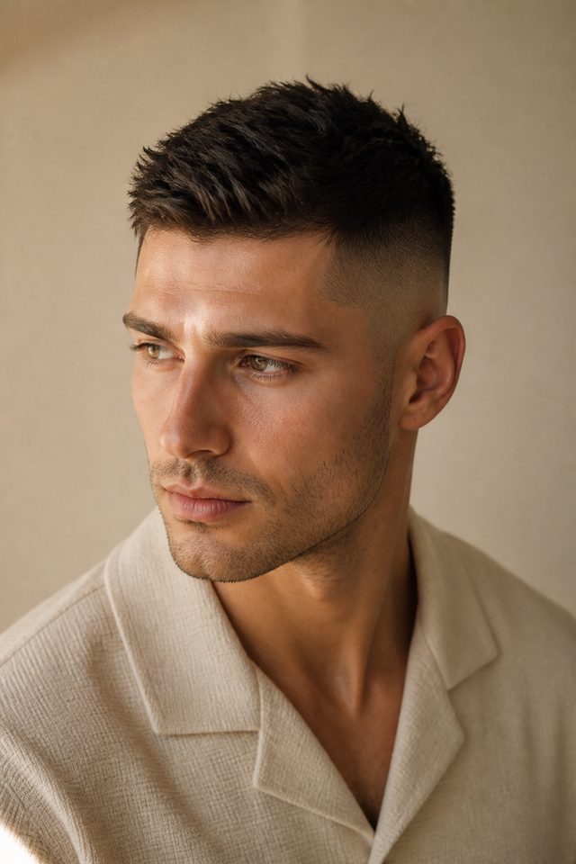 High Skin Fade hairstyle preview