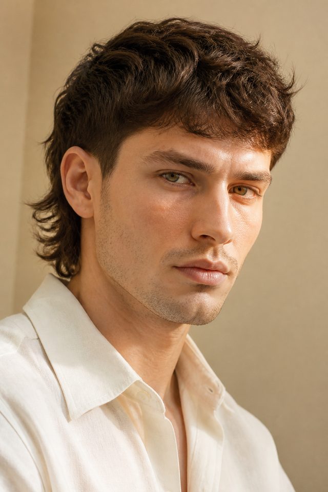 Modern Mullet hairstyle preview