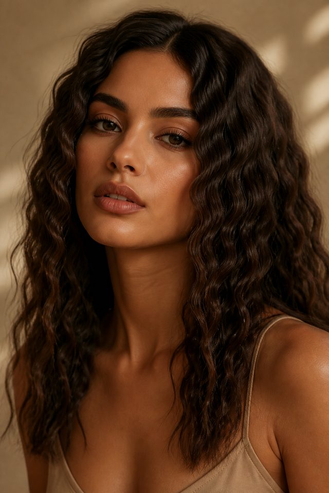 Crimped Waves hairstyle preview