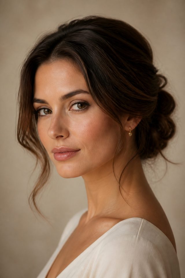 Loose Chignon hairstyle preview
