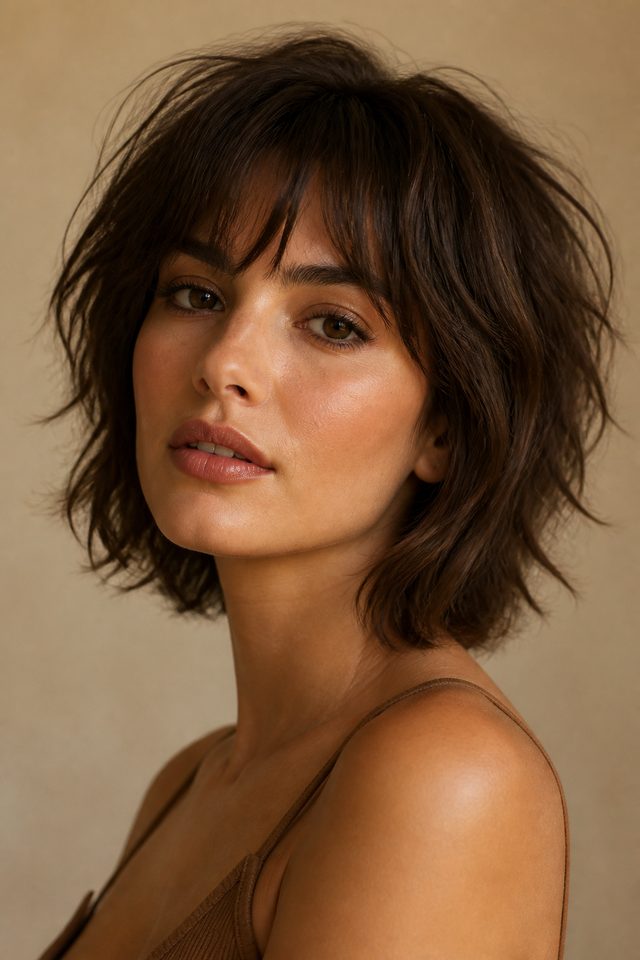 Shaggy Bob hairstyle preview