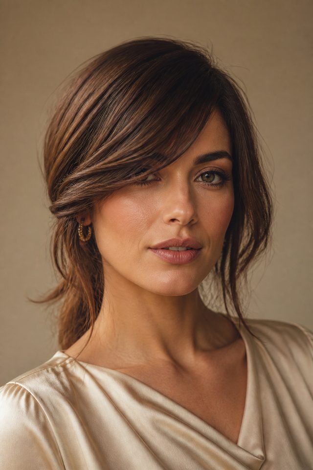 Side-Swept Bangs hairstyle preview