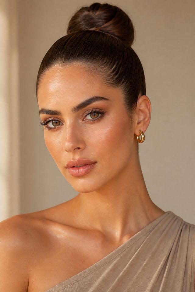 Sleek High Bun hairstyle preview