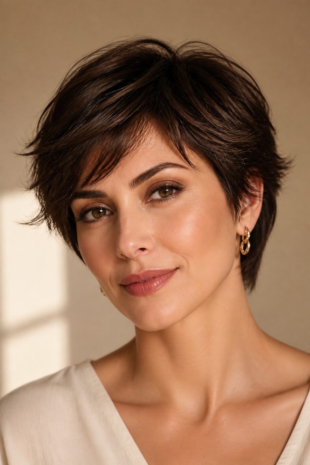Soft Pixie haircut preview